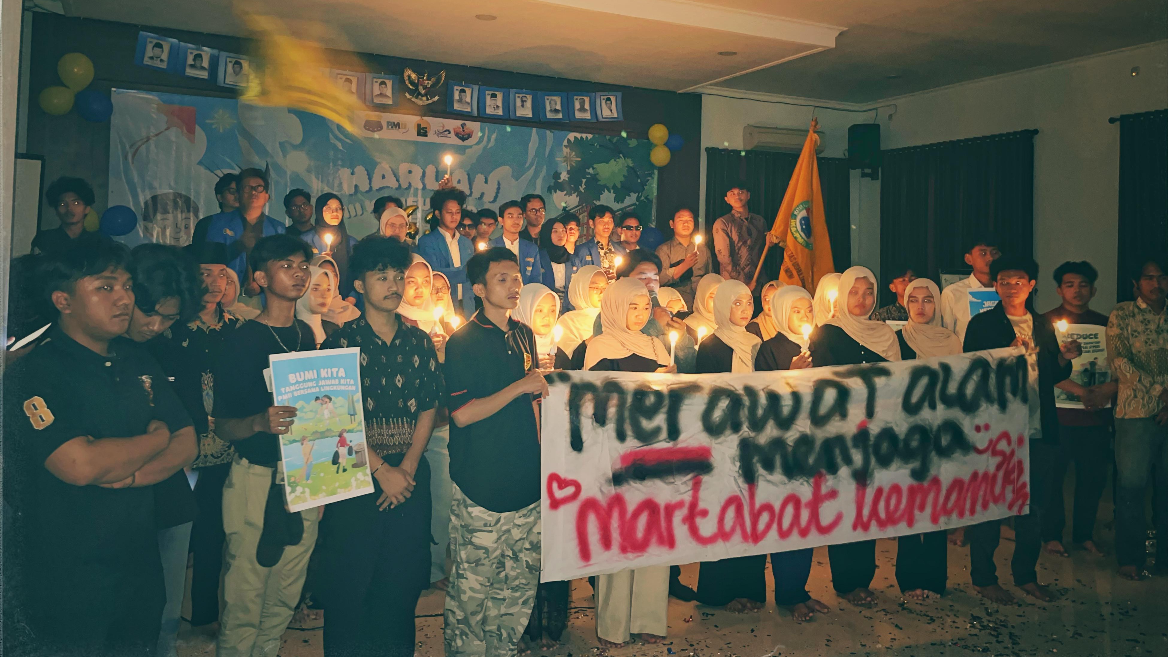 Opening Perayaan Harlah ke-43, PMII Komfuspertum Tegaskan Arah Eco-Humanist